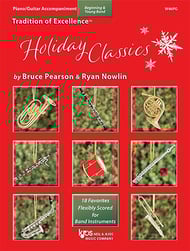 cover Tradition of Excellence Holiday Classics Piano band method book cover